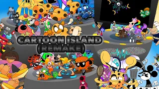 Cartoon Island Upbate 3 (Remake) | (ft ToxicTubeMan) (Special 2000 subs 2/3)