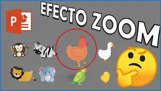 Como hacer el EFECTO ZOOM de imágenes en POWER POINT