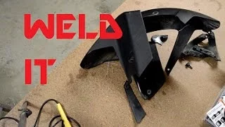 Do-it-yourself plastic welding - A how to fix your smashed stuff