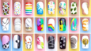 DIY Nails Art Designs 2021 | Simple French Nail Art | Olad Beauty