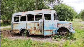 KAVZ 651 without words, KAvZ - Kurgan bus factory (Russia), oldbus, retrobus