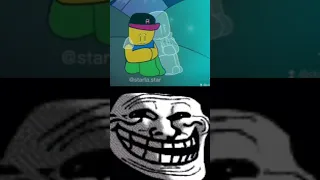 Where did guess go? Credit to @StarlaAndNoobie   #trollface #shorts #robloxguest