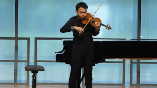 Ziyu He - Violin Master graduation concert at the Mozarteum University Salzburg