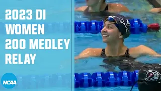 Women's 200 Medley Relay — 2023 NCAA swimming championships