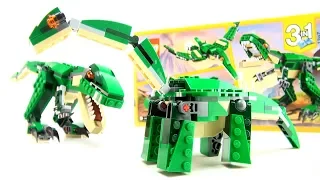 Lego Creator 3in1 31058 Secret Brontosaurus - Apatosaurus Dinosaur toy - Dinosaur speed Build