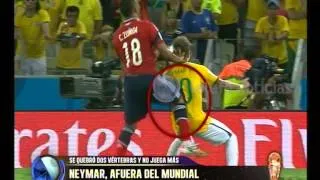 Neymar, lesionado y afuera del Mundial - Telefe Noticias