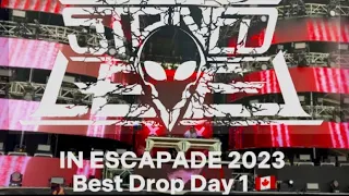 STONED LEVEL👽 AT ESCAPADE 2023 - Best Drop Day one 🇨🇦