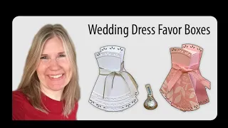 Wedding Dress Favor Boxes