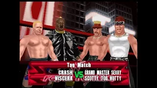 WWF No Mercy Vanilla Matches - Crash/Viscera vs Too Cool (REQUEST)