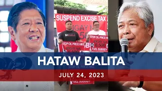 UNTV: HATAW BALITA | July 24, 2023