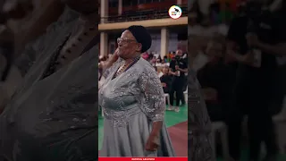 A proud grandma celebrates her grandkid's graduation with boundless happiness #UKZNGrad2024