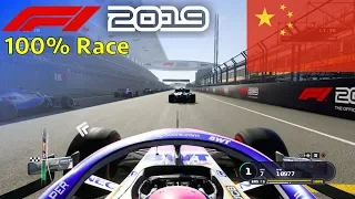 F1 2019 - 100% Race at Shanghai Interntional Circuit in Pérez' Racing Point