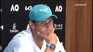 Rafael Nadal Press conference / R1 AO'22