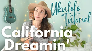 California Dreamin' Ukulele Tutorial | Easy Version