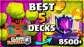 TOP 5 UNKNOWN DECKS in CLASH ROYALE!