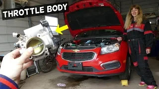 CHEVROLET CRUZE THROTTLE BODY REPLACEMENT REMOVAL. CHEVY SONIC THROTTLE BODY 1.8 Engine