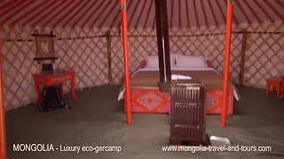 MONGOLIA - Luxury and eco friendly ger (yurt) camp - By Mongolia Travel & Tours