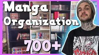 Organize My Manga Collection With Me!! Over 700 Volumes! 📚
