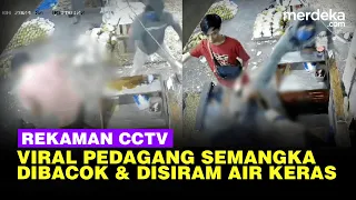 Kronologi & Fakta Viral Pedagang Semangka Tewas Dibacok hingga Disiram Air Keras