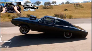 Controlling 3000hp Dodge CHARGERS That WHEELIE! FastX FAMILY Car Pack!!