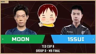 WC3 - TeD Cup 8 - WB Final: [NE] Moon vs. 15sui [HU] (Group D)