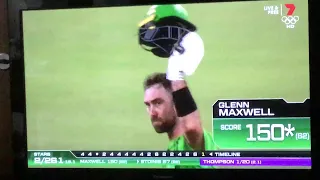 Glenn maxwell hits 154 runs in just 64 ball in bbl |highest runscore 🔥