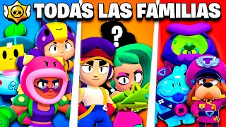 TODAS LAS FAMILIAS OFICIALES DE BRAWL STARS 2022