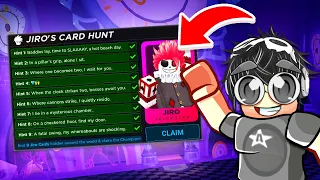 ALL JIRO CARD HUNT LOCATIONS! (Death Ball)