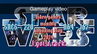 Gameplay from my Video Games Monthly Box from May 2024