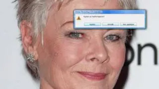 Judi Dench Makeover by Pasquale Pierro