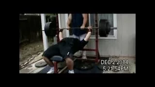 DAVID KNIGHT RAW BENCH PRESS 470x1