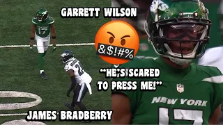 Garrett Wilson Vs James Bradberry 🔥 (WR Vs CB) Jets Vs Eagles 2023 highlights