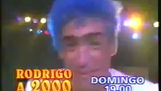 Rodrigo y Shakira en publicidad de Azul Televisión (año 1999)