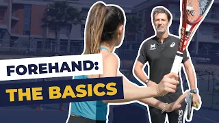 15-minute forehand lesson