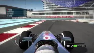 F1 2012 Abu Dhabi Grand Prix Gameplay Fastest Laps