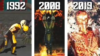 Every Single Scorpion Fatality in The History of Mortal Kombat! (1992-2019)