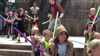 Star Wars Jedi Training Academy at Disney World Hollywood Studios Florida (2018)