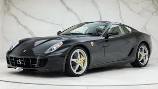 2010 Ferrari 599 GTB HGTE - Nero Daytona - Walkaround & Interior | Romans International [4K]