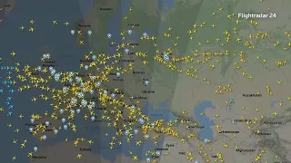 Ukraine closes airspace to civilian flights amid Russian military action