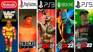 Evolution of WWE Games 1989-2023 #gamehistory#evolutiongame