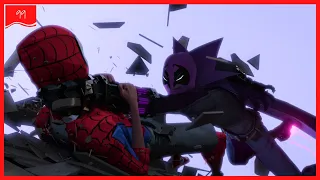 Miles Morales vs Prowler (Full Fight) [4k] | Spiderman Into the Spider Verse (2018)