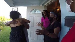 Adopted woman meets birth family for first time in South Florida