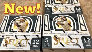 NEW RELEASE!  2022 SELECT BASEBALL HOBBY BOX OPENING x3!