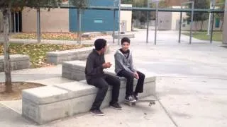 Tre Flip, and Johnny being a pro!!