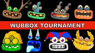 WUBBOX  TOURNAMENT - Team Goold Wubbox vs Team Air | MSM - my singing monsters