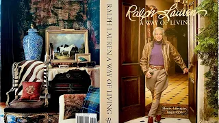 A Review: Ralph Lauren A Way of Living Interior Design Lifestyle & A Rainy Day Antique Shopping Trip