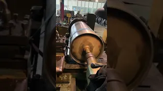 Technique to achieve the size with sand paper in lathe machine ✌🏻