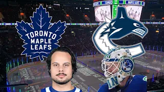 (THATCHER SNATCHER!) Vancouver Canucks Vs Toronto Maple Leafs-Feb.12.2022