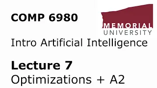 COMP6980 - Intro to Artificial Intelligence - Lecture 07 - Assignment 2