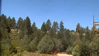 Ally on Glorieta zipline